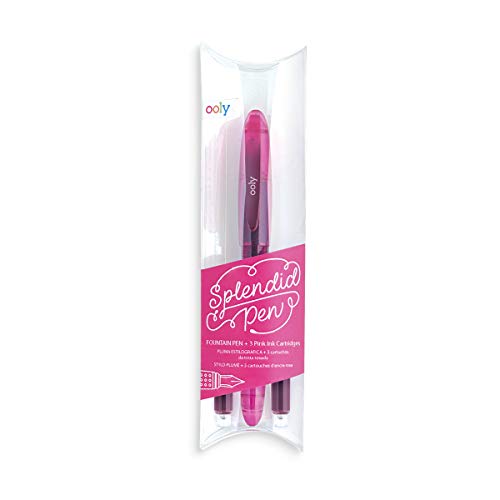 Ooly - Splendid Fountain Pen & Refills Set - Pink