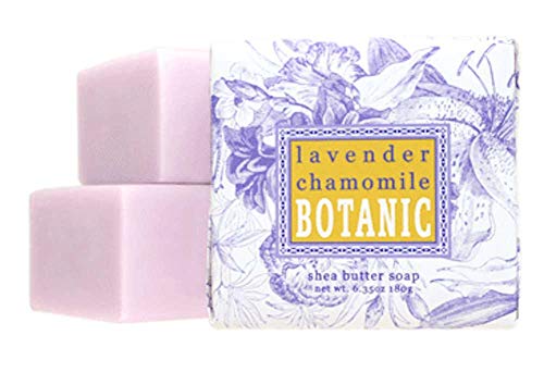 Greenwich Bay - 6oz Botanical Shea Butter - 3 Bar Soaps - Lavender & Chamomile