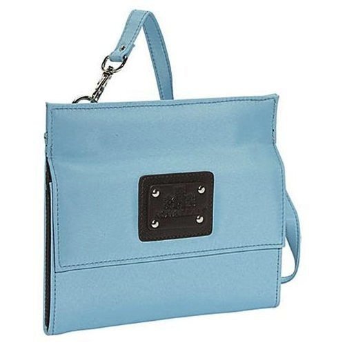 Rowallan - Tess Travel Crossover Purse - Skye Blue