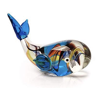 Dynasty Gallery - Glass Figurine - Rainbow Whale