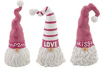 Boston International - Kissy Love Pink Gnomes - Set of 3