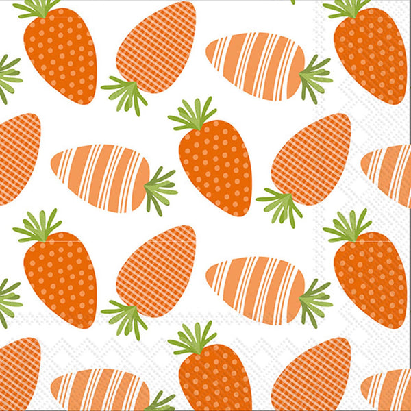 Boston International - 3-Ply 6.5" Lunch Napkins 20-Count - The Carrot Patch