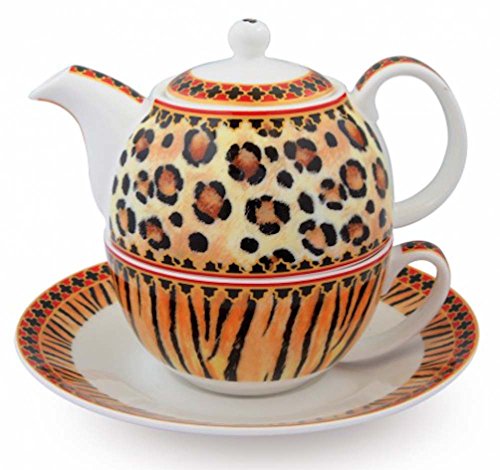 Halcyon Days - Tea For One Set - Animal Print