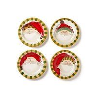 Vietri - Old St. Nick - Assorted Salad Plates - Set of 4