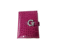 Russ Berrie - Pocket Size Notebook - Pink - Rhinestone Monogrammed "G"