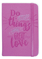 Boston International - Embossed Faux Leather Journal - Pink Love