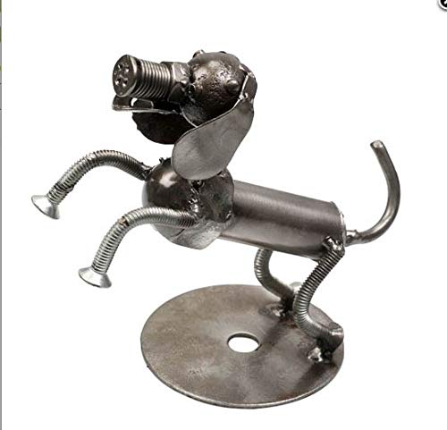 The Handcrafted - Recycled Metal Art - Dog