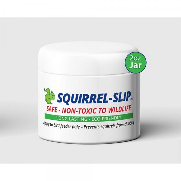 GC - Squirrel Slip - Bird Feeder Protector - 2oz Jar