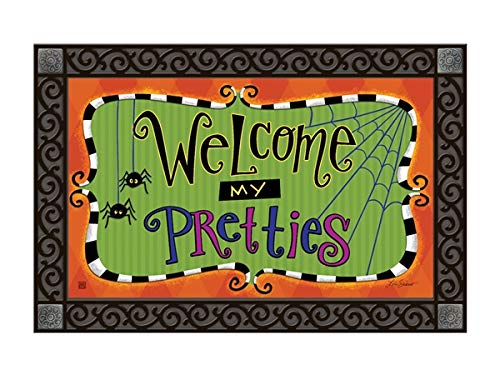 Studio M - MatMate Doormat - Spiders and Bats / Welcome My Pretties