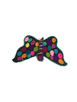 Twoolies - Stuffed Colorful Wool Animal - Butterfly - Medium - 6" Tall