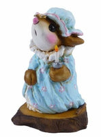 Wee Forest Folk Nightie Mouse Blue Mouse Limited Edition