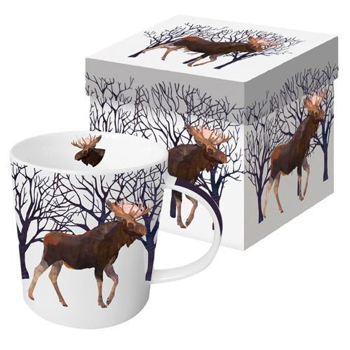 Paperproducts Design - 13.5 oz. Mug - Winter Moose
