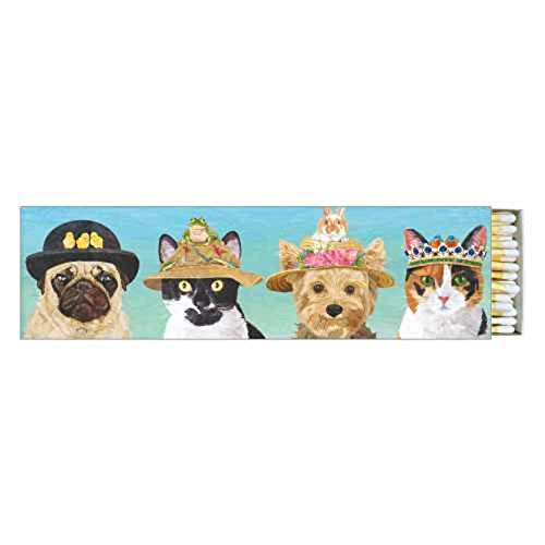 Paperproducts Design - 8" Match Box Set of 2 - Whiskers Gang - Blue