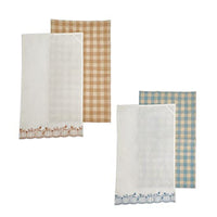 Two's Company - Dish/Kitchen Towel Set of 4 - Coastal Pumpkin