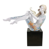Franz Porcelain - 30" Sculpture - Fig Neptune Garden - Limited Edition #288