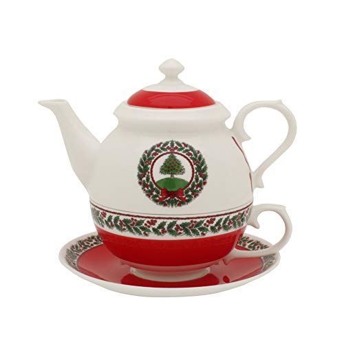 Halcyon Days - Tea For One Set - The Twelve Days of Christmas