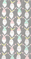Boston International - Paper Guest Towel - Bunny Gnome Pattern