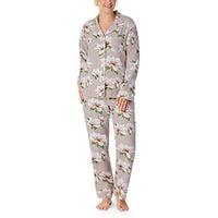 BedHead - Classic Long Sleeve Pajama Set - Winter Magnolia - Small