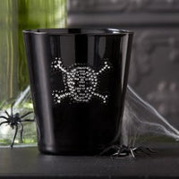 Two's Company - Double Old Fashioned Glass - Skull & Crossbones