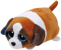 Ty Inc - Teeny Tys - Gypsy the Brown & White Dog - 3"