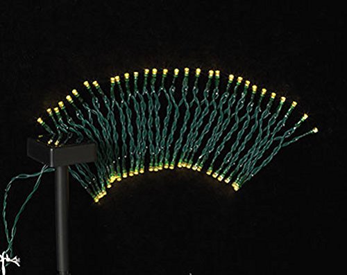 Gerson Companies - Solar LED Twinkle Light Set - 60 Count - Warm White