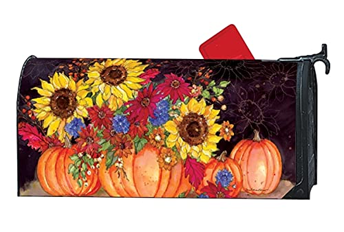MailWraps - Mailbox Cover - Pumpkin Bouquet